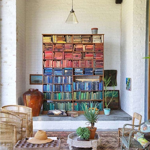 4 Yellow Book Spines for Interior Decor - Picture 4 of 4